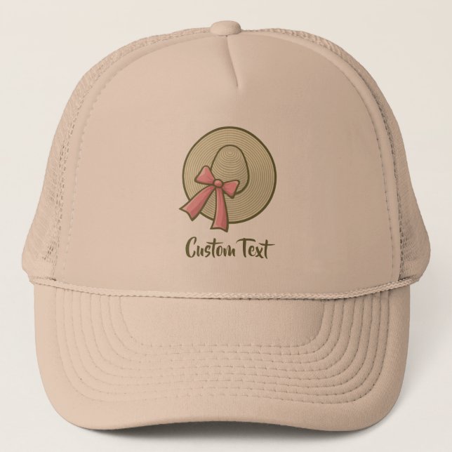 Wide Brimmed Hat Yellow (Front)