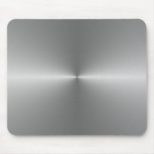 wide circular steel mouse mat (Front)