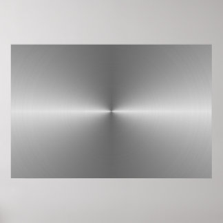 wide circular steel poster