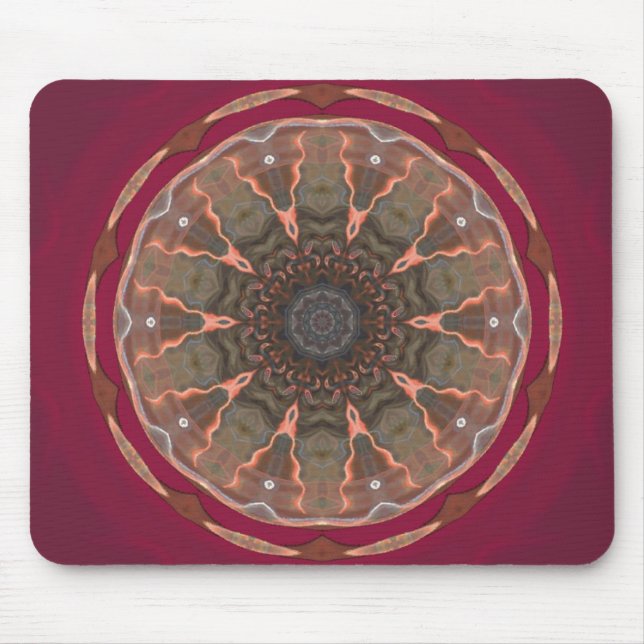 Wide Eyed Mouse Mat (Front)