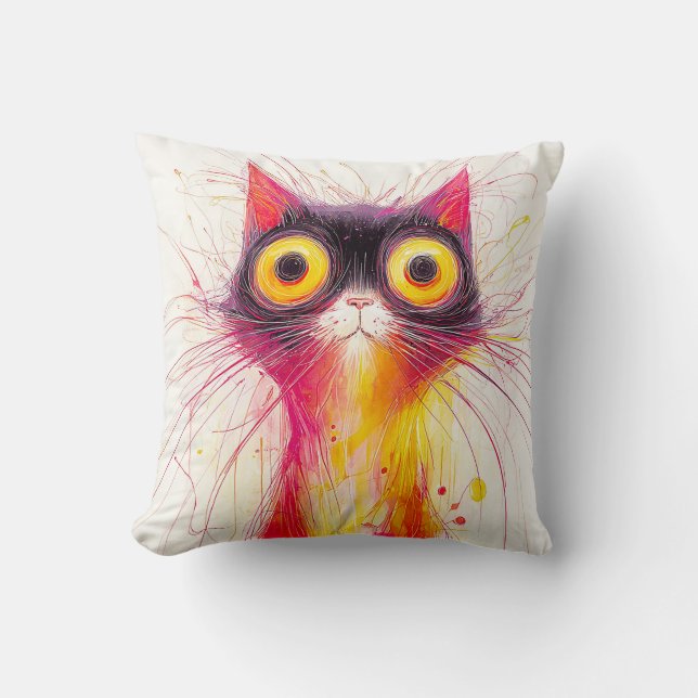 Wide-Eyed Whimsy Cushion (Front)