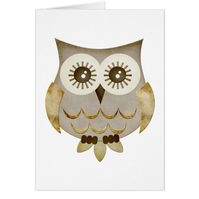 Wide Eyes Owl (Front)