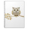 Wide Eyes Owl in Tree Notebook