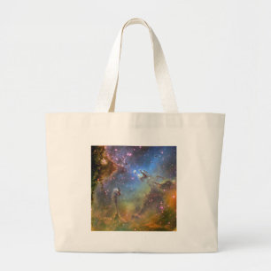 Wide-Field Image of the Eagle Nebula Large Tote Bag