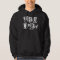 "WIDE OPEN" Black Sledders.com Hoodie