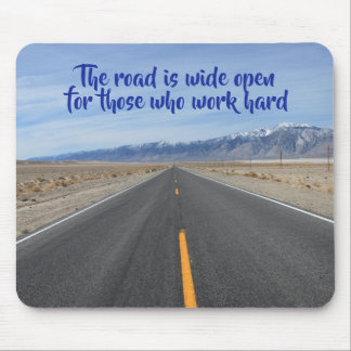 Wide Open Road Mouse Mat