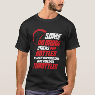 Wide Open Throttles Car Driver T-Shirt