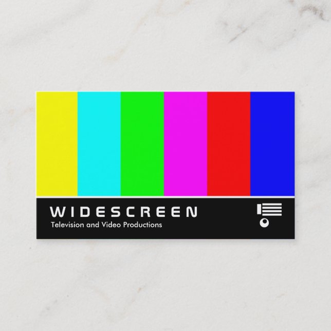 Widescreen 03 business card (Front)