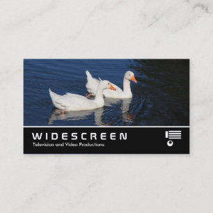 Widescreen 0440 - Emden Geese Business Card