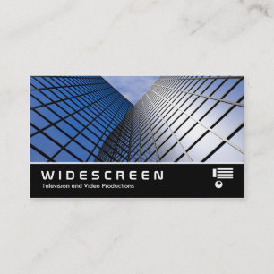 Widescreen 0465 - Reflective office Block Business Card
