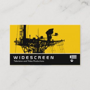 Widescreen 0480 - Radar Mast - Amber Business Card