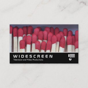 Widescreen 0489 - Matches 02 Business Card