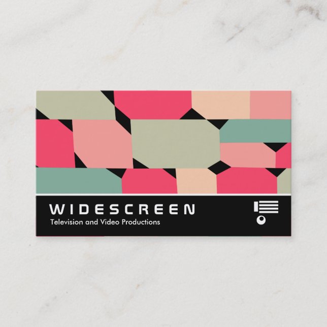 Widescreen 0493 - Abstract 081214 Business Card (Front)