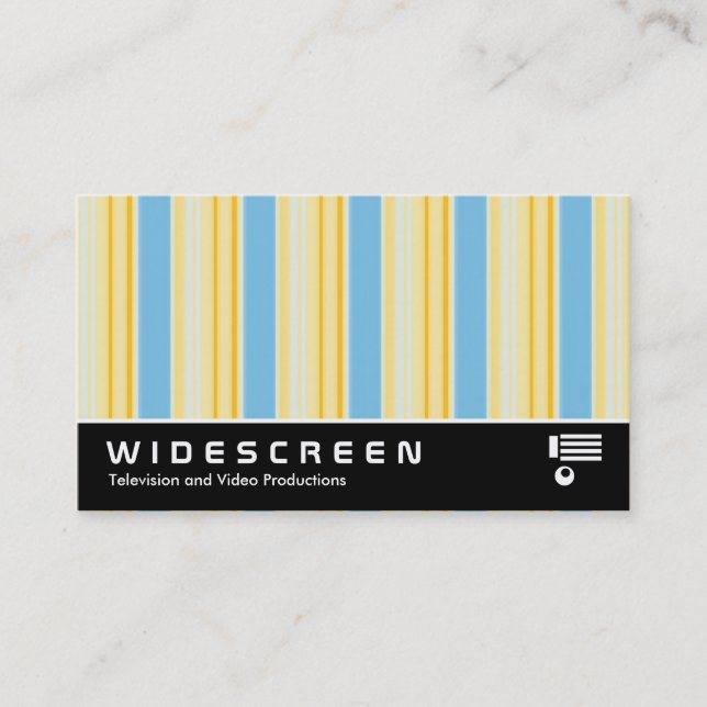 Widescreen 0497 - Stripes 310515 (02) Business Card (Front)