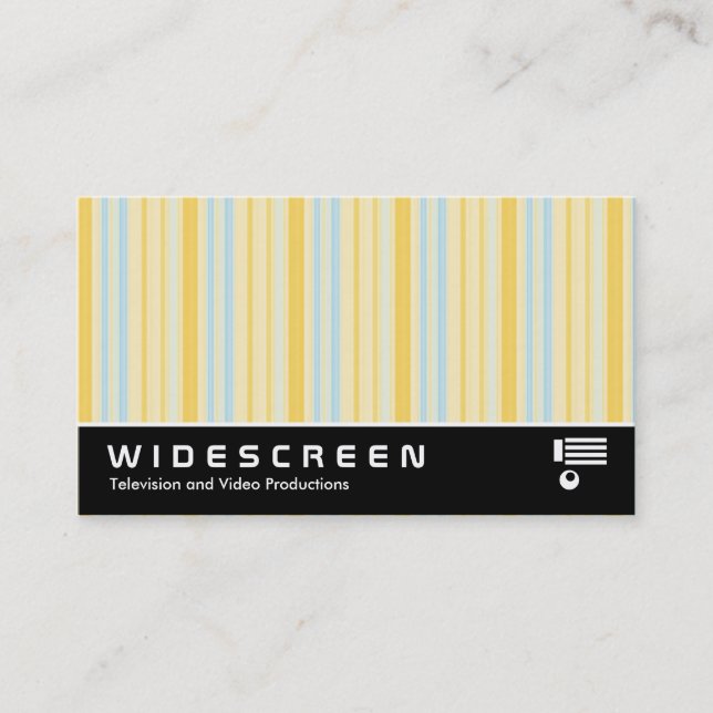 Widescreen 0499 - Stripes 310515 (04) Business Card (Front)