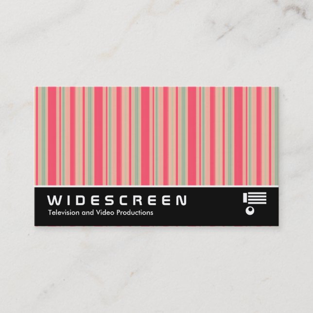Widescreen 0504 - Stripes 310515 (09) Business Card (Front)