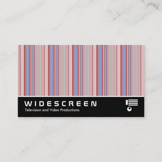 Widescreen 0507 - Stripes 310515 (012) Business Card (Front)