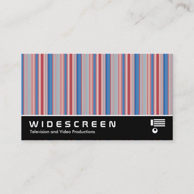 Widescreen 0508 - Stripes 310515 (013) Business Card (Front)