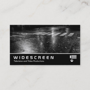 Widescreen 0517 - Autumn Road Business Card