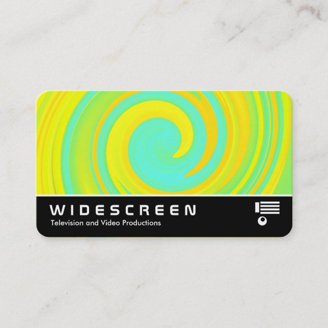 Widescreen 0533 - Abstract Swirl 250816 - 01b Business Card (Front)