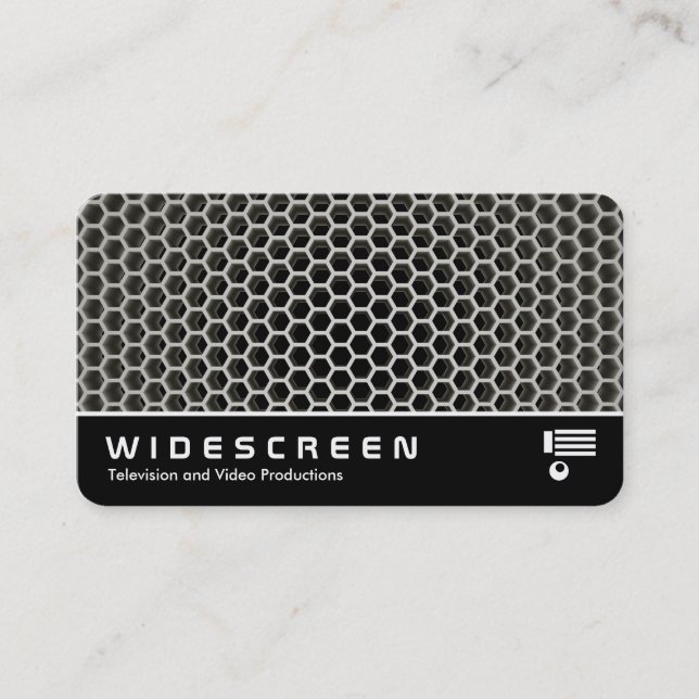 Widescreen 0541 - Honeycomb Warm Business Card (Front)