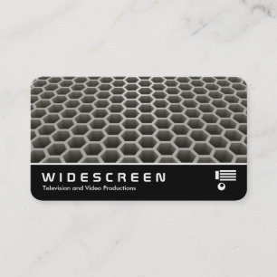 Widescreen 0542 - Honeycomb Perspective Warm Business Card