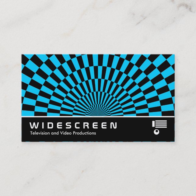Widescreen 195 - Art Deco Business Card (Front)