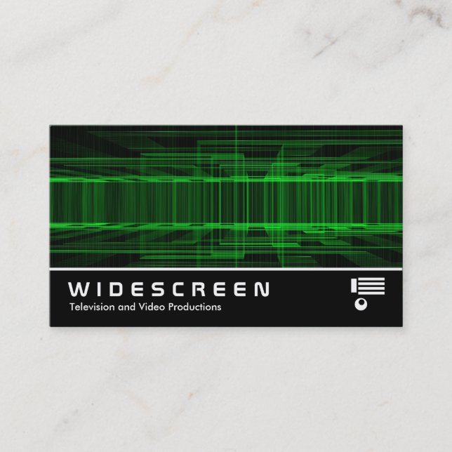 Widescreen 201 - Wire maze Business Card (Front)