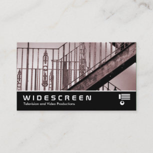 Widescreen 213 - Victorian Fire Escape Business Card