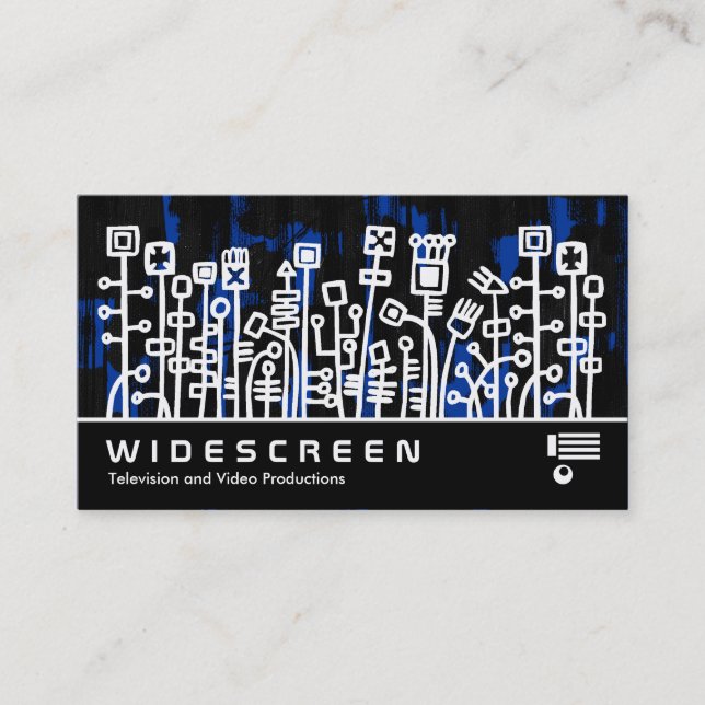 Widescreen 261 - Cyber Garden 03 Business Card (Front)