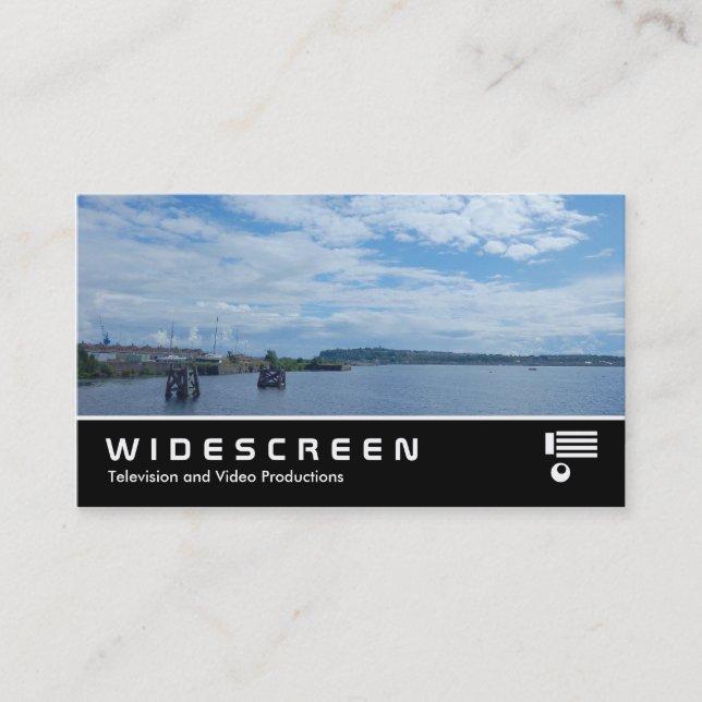 Widescreen 283 - Cardiff Bay Business Card (Front)