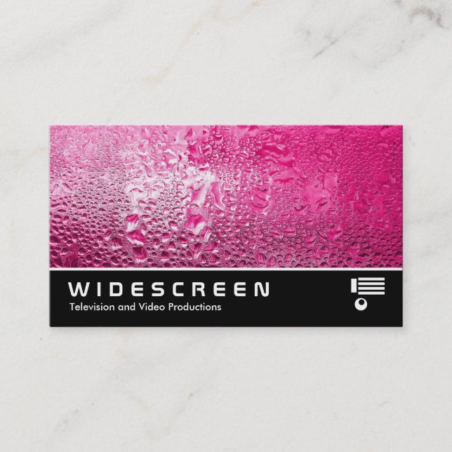 Widescreen 291 - Cherry Water Business Card (Front)