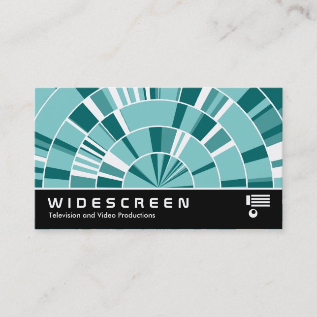 Widescreen 310 - Pi Rays 05 Business Card (Front)