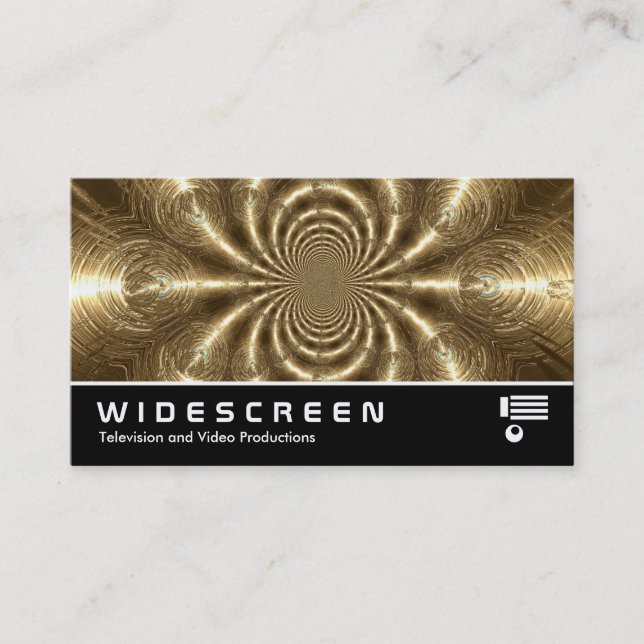 Widescreen 333 - Fractal Business Card (Front)