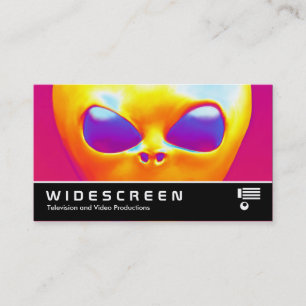 Widescreen 339 - Psychedelic Alien Business Card