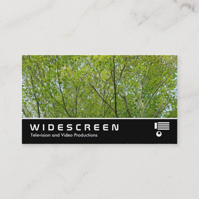 Widescreen 353 - Japanese Maple II Business Card (Front)