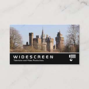 Widescreen 386 - Cardiff Castle Business Card