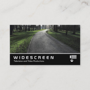 Widescreen 387 - Path in a Park Business Card
