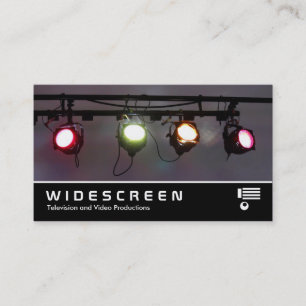 Widescreen 405 - Theatre Spot Lights Business Card