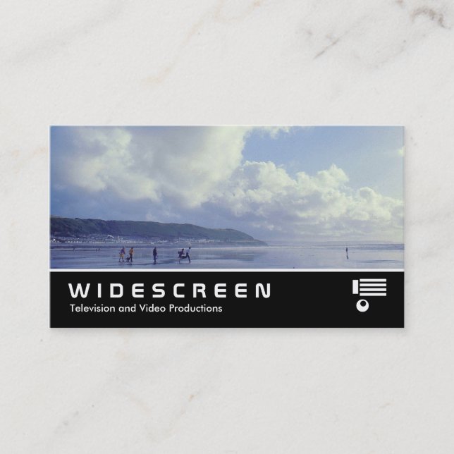Widescreen 414 - Seaside Business Card (Front)