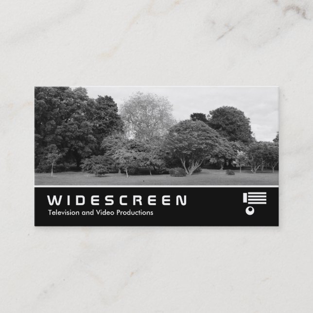 Widescreen 415 - Park Landscape Business Card (Front)