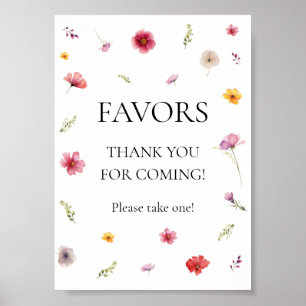 Widlflower Favor  Poster