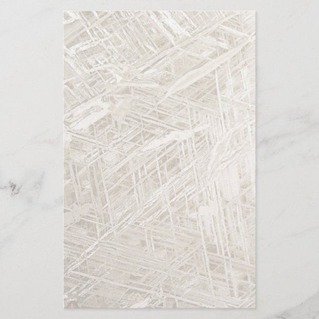 Widmanstätten pattern stationery (Front)