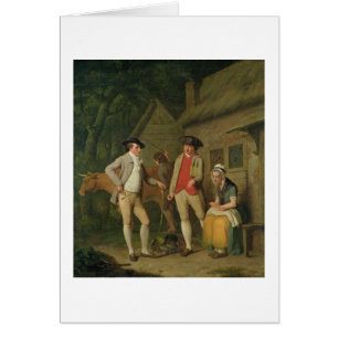 Widow Costard's Cow and Goods, Distrained for Taxe