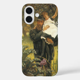 Widower by Tissot, Vintage Victorian Portrait Art iPhone 16 Case