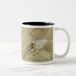 Wied Zurrik, Malta, 10 am, 11th March (w/c, pen, b Two-Tone Coffee Mug