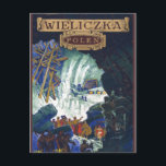 Wieliczka Polen / Poland Travel Salt Mine Art Postcard<br><div class="desc">Wieliczka Polen / Poland Travel Salt Mine Art Vintage Advertisement and Broadsides Vintage Ads and Travel Posters from early twentieth century including vacation destinations in United States, Canada, United Kingdom, France, Italy, Switzerland, Austria, Belgium, Spain, Ireland, Germany, Norway, Sweden, Japan, China, Mexico, Cuba, Middle East, South America, Africa, Australia, New...</div>