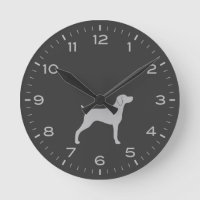 Wiemaraner Dog Breed Silhouette