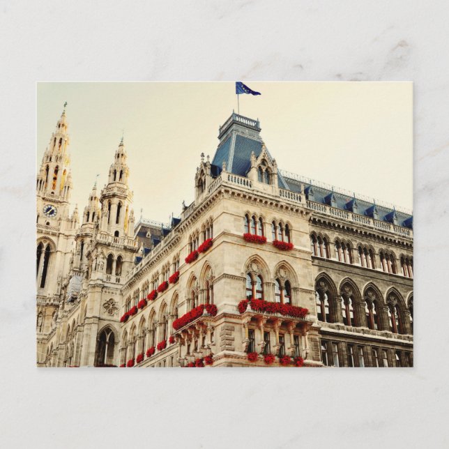 Wien architecture postcard (Front)