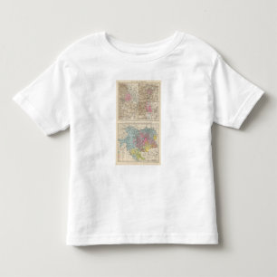 Wien, Prag, BudaPest Map Toddler T-Shirt